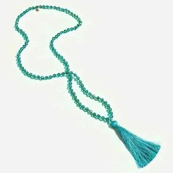 J Crew new Rumba Pendant Necklace in soft … - Picture 1 of 8